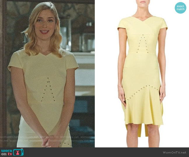 Roland Mouret Edwin Dress worn by Serena (Caitlin FitzGerald) on UnReal