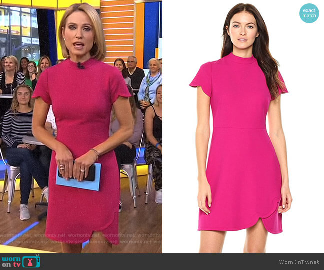 Shoshanna Beekman Dress worn by Amy Robach on Good Morning America