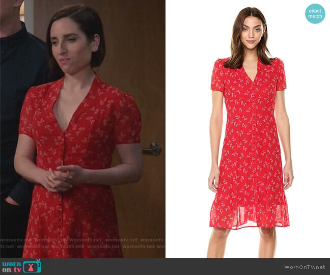 The Kooples Bloom Dress worn by Jennifer Short (Zoe Lister-Jones) on Life in Pieces