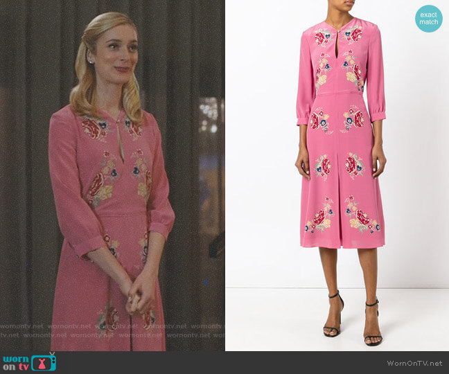 Vilshenko Holly Rose Dress worn by Serena (Caitlin FitzGerald) on UnReal