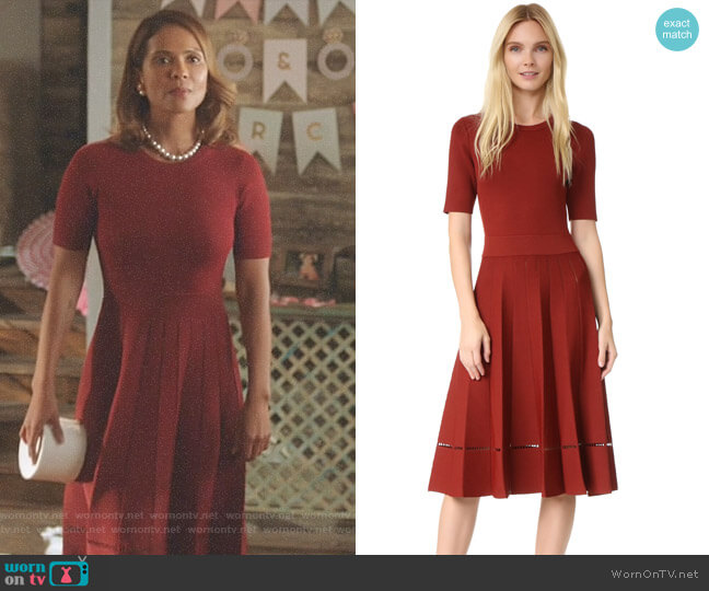 ALC Tracy Dress worn by Mazikeen (Lesley-Ann Brandt) on Lucifer