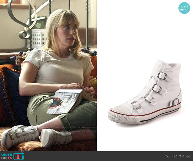 Ash Virgin 4 Buckle Sneakers worn by Melissa Shart (January Jones) on Last Man On Earth
