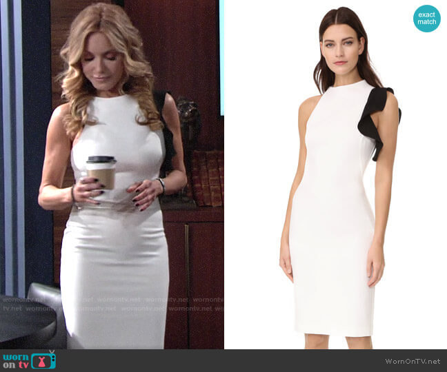 Black Halo Pabla Dress worn by Lauren Fenmore (Tracey Bregman) on The Young and the Restless