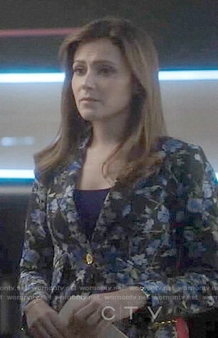 Emly’s floral blazer on Designated Survivor