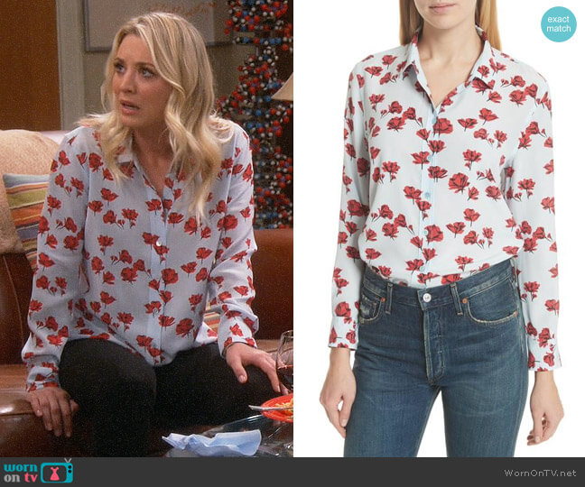 Equipment Leema Shirt worn by Penny Hofstadter (Kaley Cuoco) on The Big Bang Theory