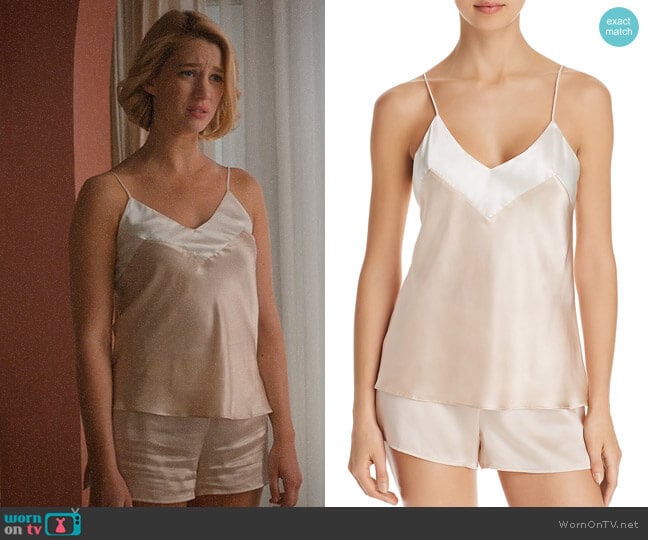 Ginia Silk Cami worn by Petra Solano (Yael Grobglas) on Jane the Virgin