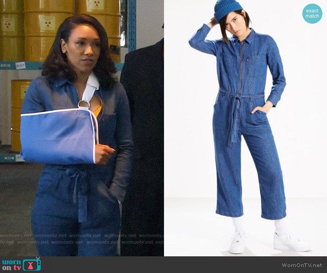 Levis Alix Jumpsuit worn by Iris West (Candice Patton) on The Flash