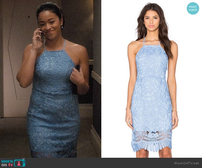 Lovers + Friends Nina Dress worn by Jane Villanueva (Gina Rodriguez) on Jane the Virgin