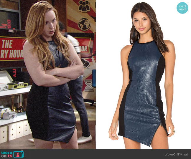 Lovers + Friends Simmer Dress worn by Mariah Copeland (Camryn Grimes) on The Young and the Restless