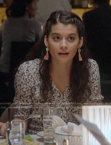 Sabrina’s floral graduation dress on The Mick
