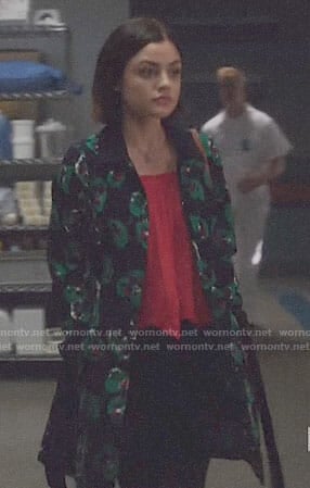 Stella’s floral coat on Life Sentence