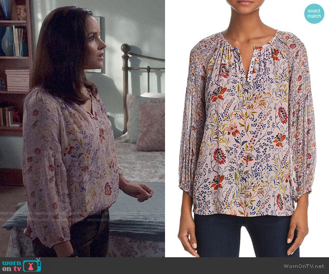 Velvet by Graham & Spencer Kandee Top worn by Amy Santiago (Melissa Fumero) on Brooklyn Nine-Nine