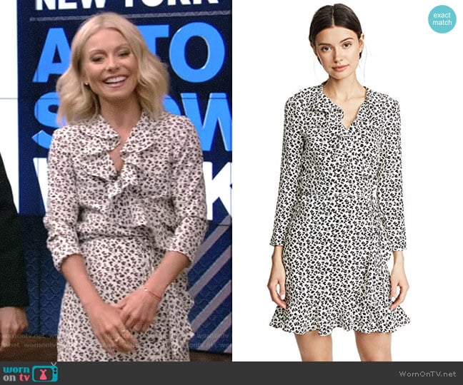 Veronica Beard Brisas Dress worn by Kelly Ripa on Live with Kelly and Mark