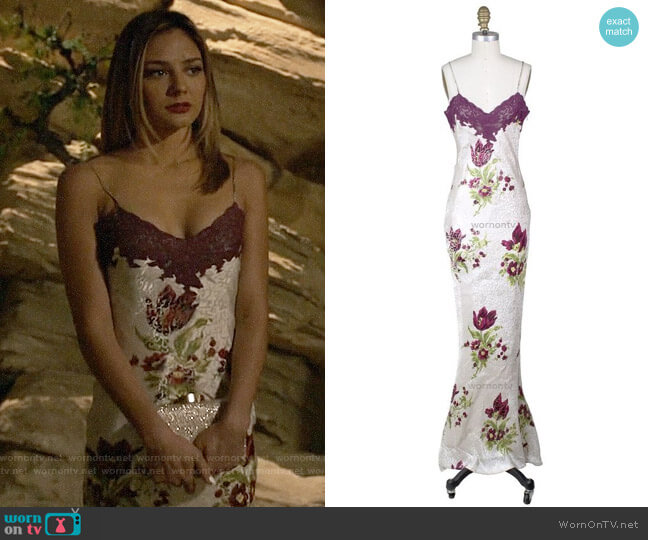 Vintage Dior worn by Megan Morrison (Christine Evangelista) on The Arrangement