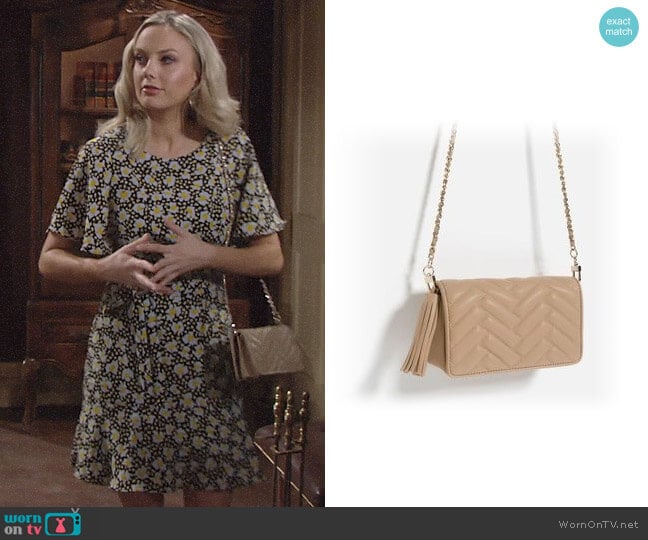 Zara Mini Cross-Body Bag worn by Abby Newman (Melissa Ordway) on The Young and the Restless