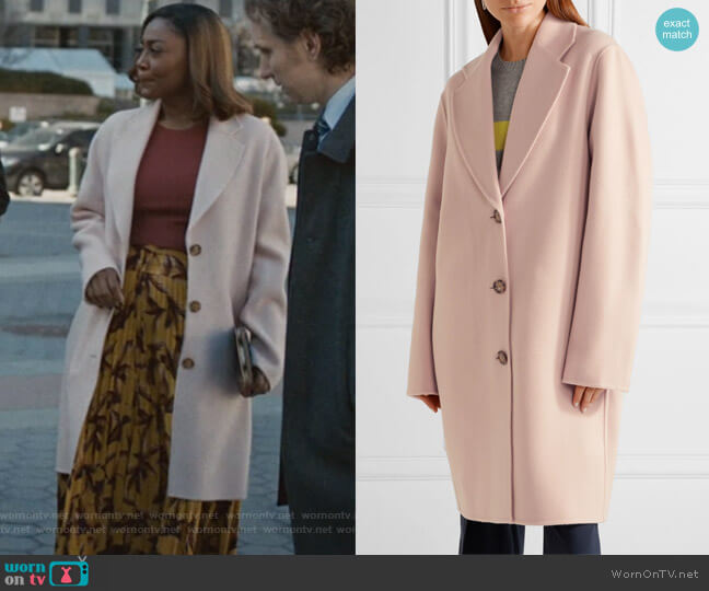 Acne Studios Landi Coat worn by Daisy Grant (Patina Miller) on Madam Secretary
