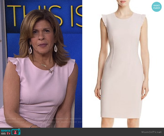 Elie Tahari Stefana Dress worn by Hoda Kotb on Today