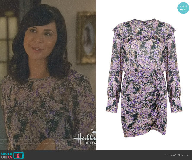 Isabel Marant Étoile Jirvina Dress worn by Cassandra Nightingale (Catherine Bell) on Good Witch
