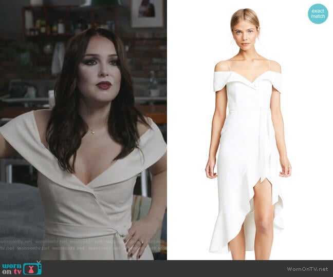 Alice + Olivia Josie Dress worn by Jo Wilson (Camilla Luddington) on Greys Anatomy