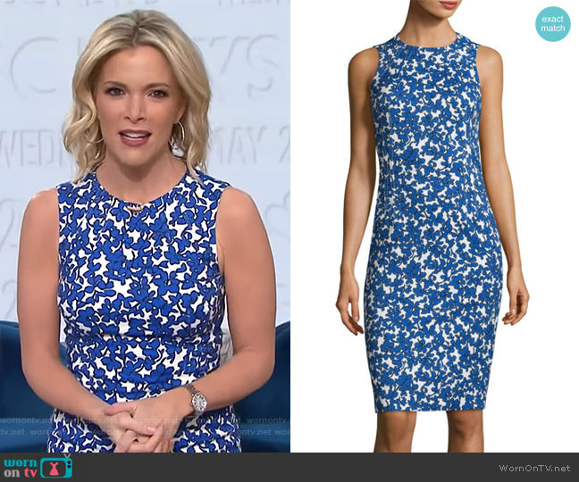 Michael Kors Collection Field Floral Dress worn by Megyn Kelly on Today