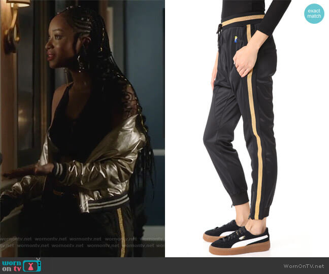 PE Nation The 100M Dash Pants worn by Tangey Turner (Pepi Sonuga) on Famous in Love