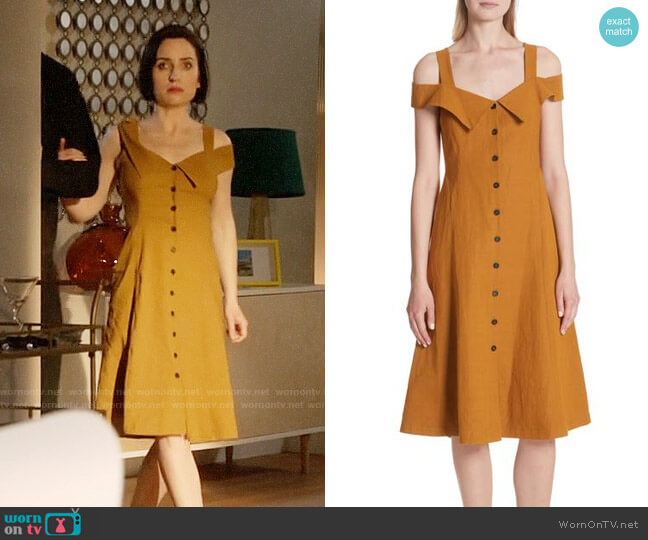 A.L.C. Hudson Dress worn by Jennifer Short (Zoe Lister-Jones) on Life in Pieces