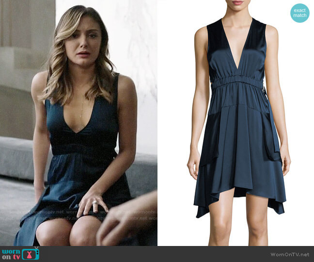 A.L.C. Nahia Dress worn by Megan Morrison (Christine Evangelista) on The Arrangement