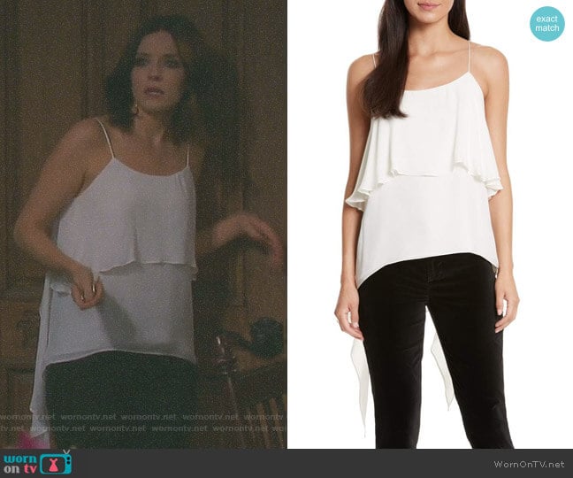 Alice + Olivia Maribel Camisole worn by Theresa Donovan (Jen Lilley) on Days of our Lives
