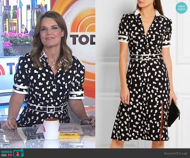 Altuzarra Ella Dress worn by Savannah Guthrie on Today