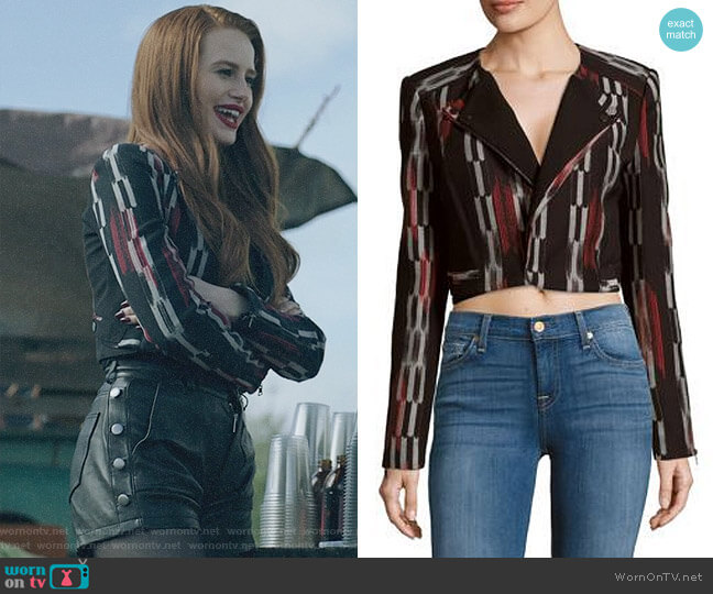 Bcbgmaxazria Nathan Jacket worn by Cheryl Blossom (Madelaine Petsch) on Riverdale