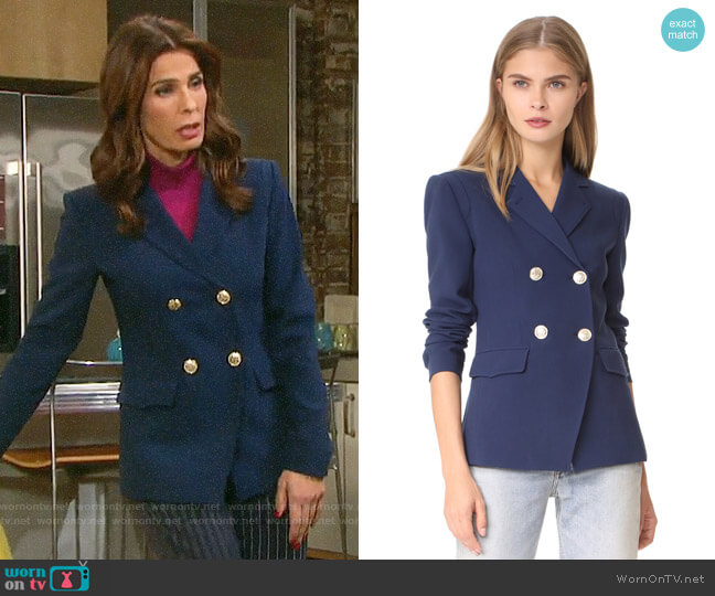 LAgence Marc Blazer worn by Hope Williams (Kristian Alfonso) on Days of our Lives