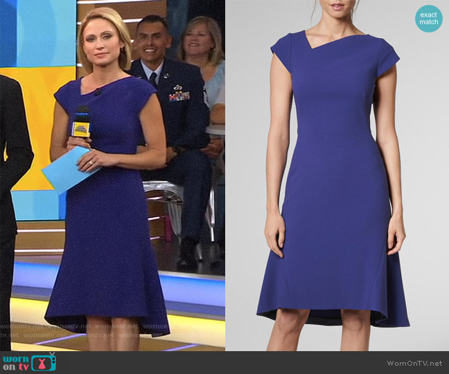 LK Bennett Ire Dress worn by Amy Robach on Good Morning America