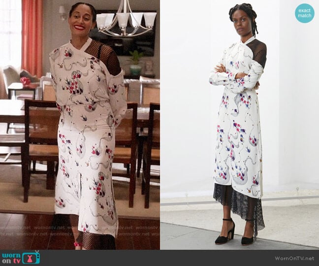 Rachel Comey Cast Dress worn by Rainbow Johnson (Tracee Ellis Ross) on Black-ish
