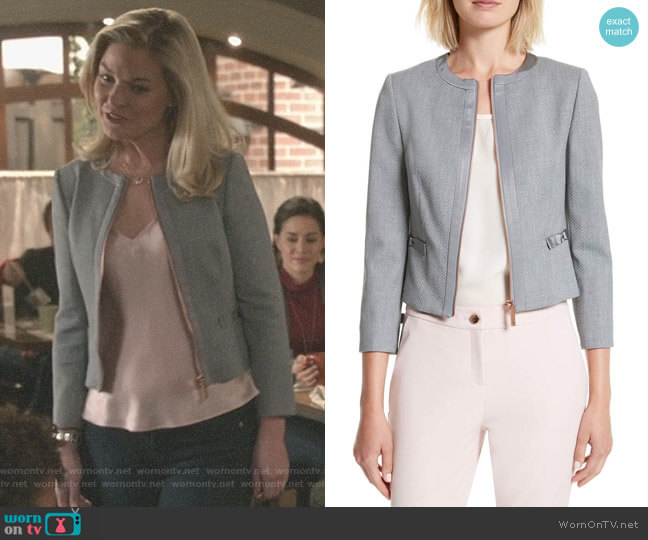 Ted Baker Nadae Jacket worn by Stephanie Borden (Kylee Evans) on Good Witch