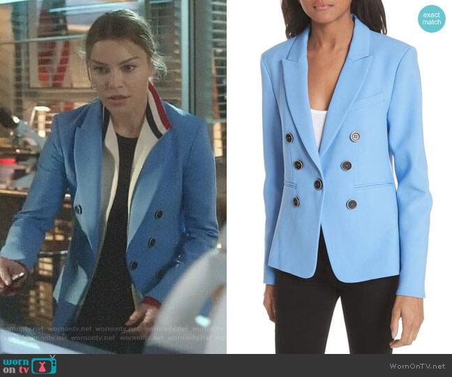 Veronica Beard Colson Blazer worn by Chloe Decker (Lauren German) on Lucifer