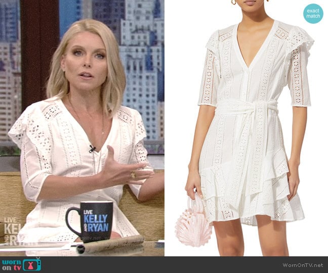 Veronica Beard Sima Dress worn by Kelly Ripa on Live with Kelly and Mark