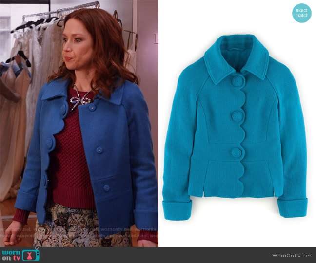 Boden Alice Jacket worn by Kimmy Schmidt (Ellie Kemper) on Unbreakable Kimmy Schmidt