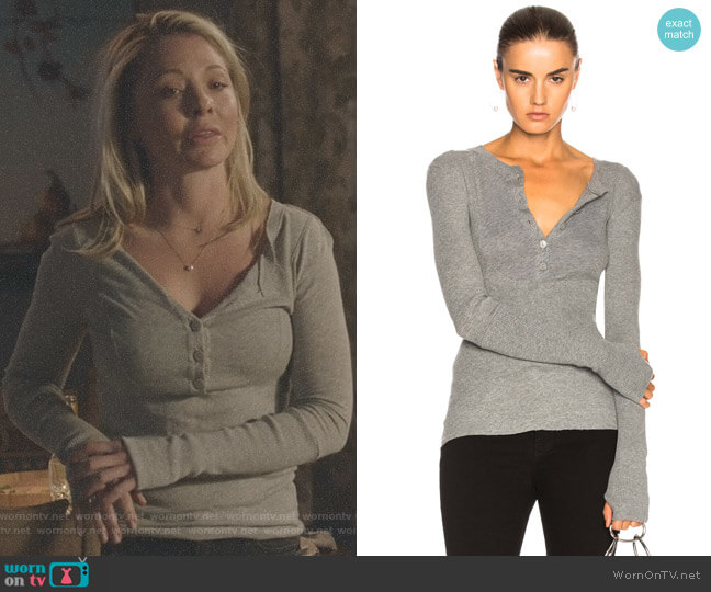 Enza Costa Cashmere Top worn by Jessie Caine (Kaitlin Doubleday) on Nashville