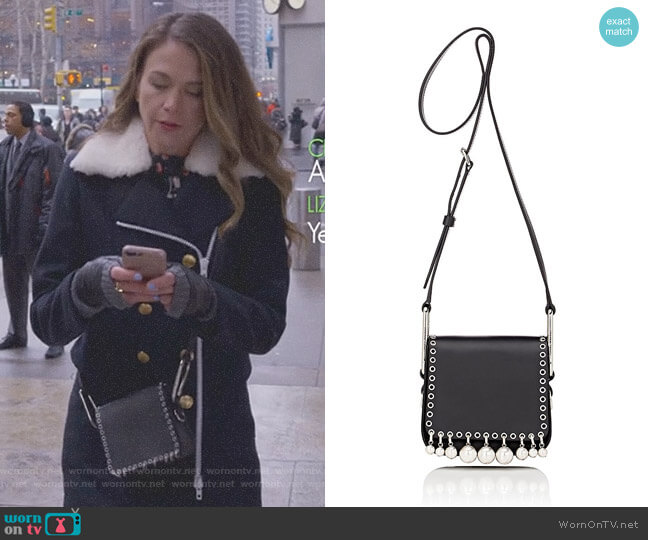 Isabel Marant Moona Shoulder Bag worn by Liza Miller (Sutton Foster) on Younger