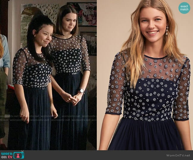 Motee Maids Rowan Dress worn by Mariana Foster (Cierra Ramirez) on The Fosters