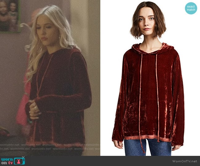 Raquel Allegra Long Sleeve Hoodie worn by Maddie Jaymes (Lennon Stella) on Nashville