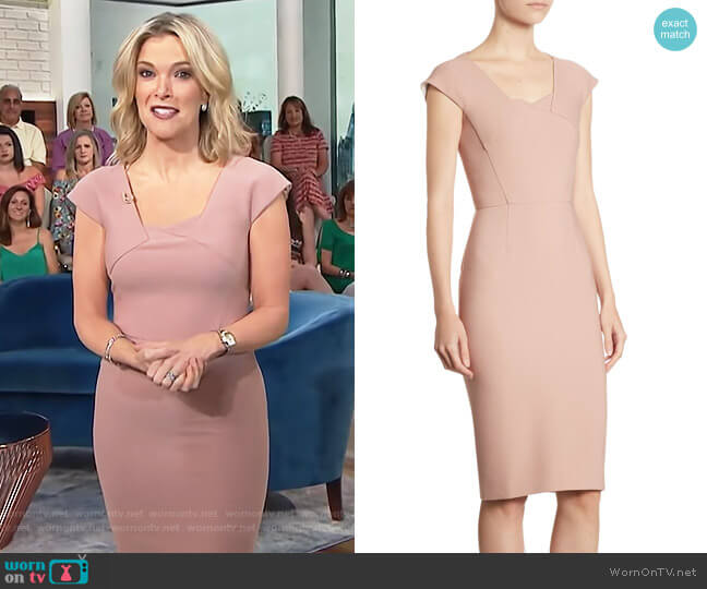 Roland Mouret Hirta Asymmetric Dress worn by Megyn Kelly on Today