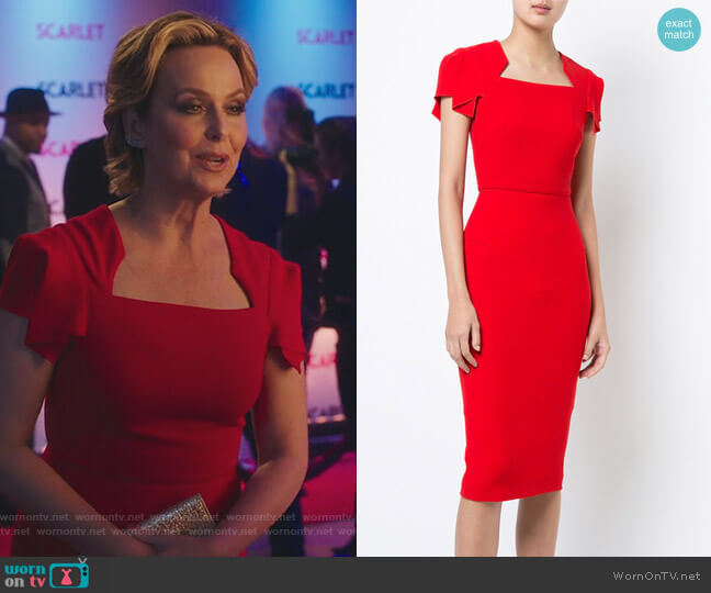 Roland Mouret Royston Dress worn by Jacqueline (Melora Hardin) on The Bold Type