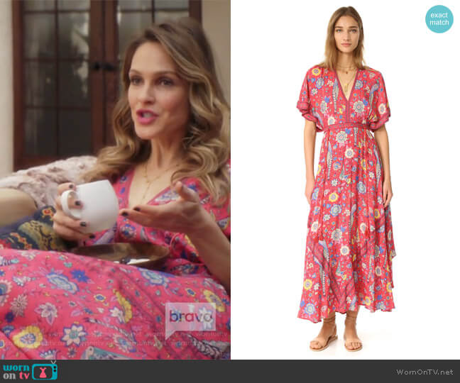 Spell and the Gypsy Collection Lovebird Half Moon Gown worn by Phoebe Wells (Beau Garrett) on Girlfriends Guide to Divorce