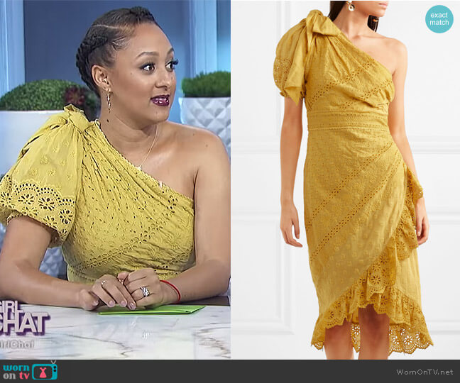 Ulla Johnson Gwyneth Dress worn by Tamera Mowry on The Real