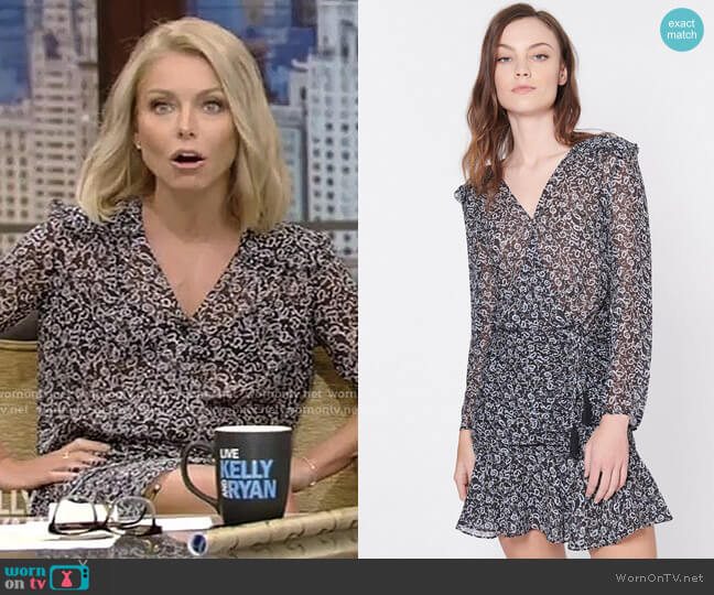 Veronica Beard Dakota Dress worn by Kelly Ripa on Live with Kelly and Mark
