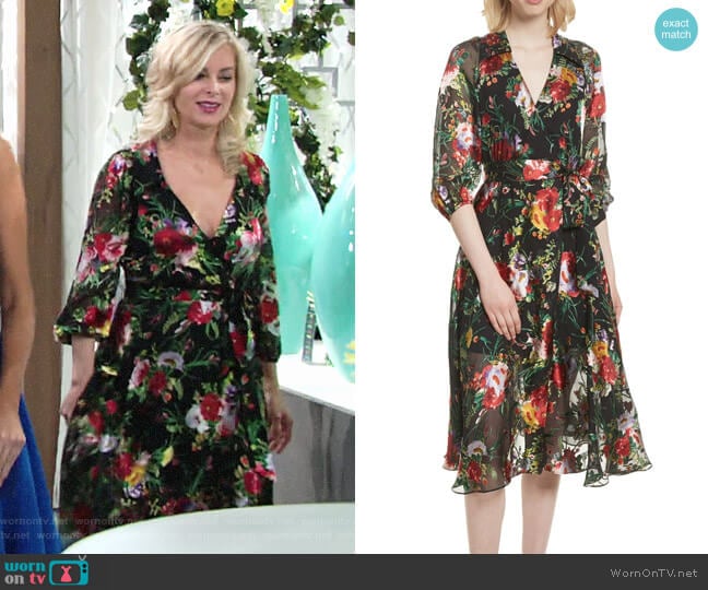 Alice + Olivia Abney Dress worn by Ashley Abbott (Eileen Davidson) on The Young and the Restless