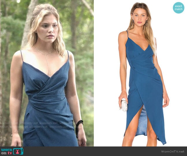 Donna Mizani Leona Dress worn by Tandy Bowen (Olivia Holt) on Cloak and Dagger