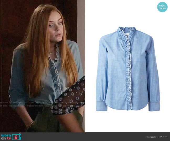 Isabel Marant Etoile Awendy Top worn by Eliza (Abigail Cowen) on The Fosters