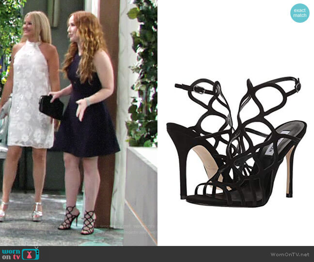 Steve Madden Teagan Sandals worn by Mariah Copeland (Camryn Grimes) on The Young and the Restless